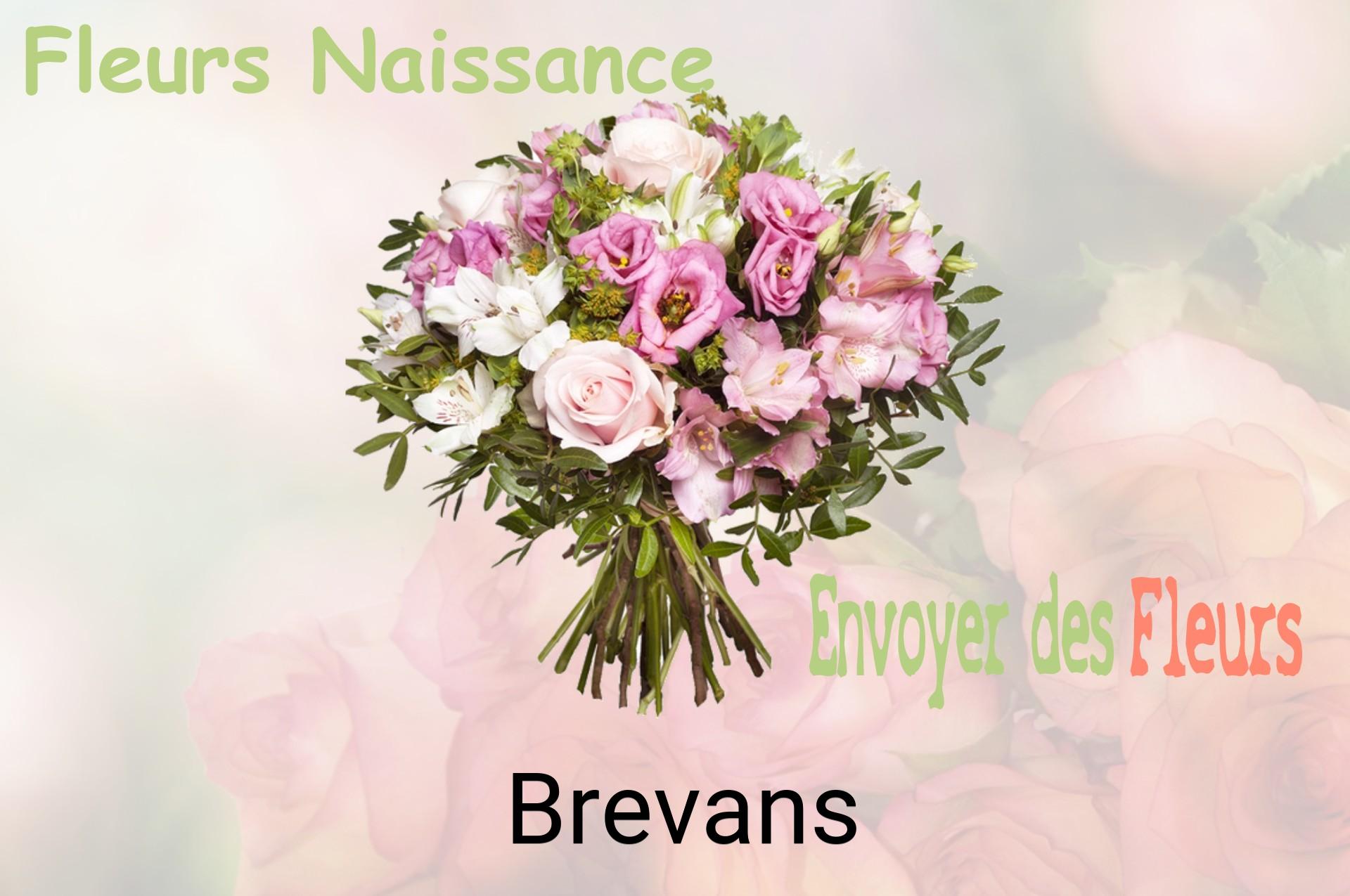 Bouquet de fleurs de naissance livré à Brevans