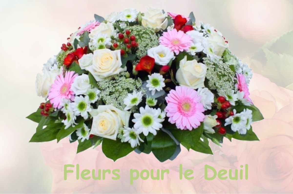 fleurs deuil BREVANS